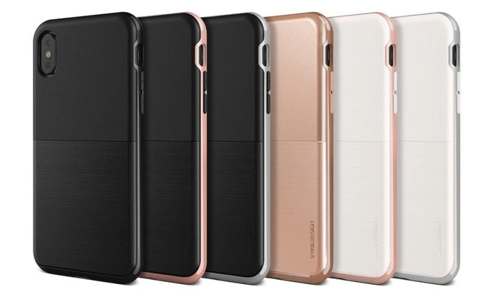 Funda delgada Apple iPhone 7 X / XS Max Galaxy S9 Note diseño VRS [escudo High Pro] Foto 2 de 4