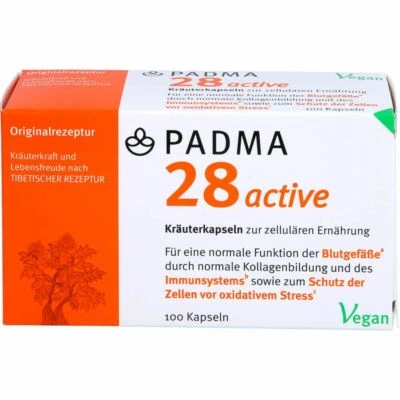 PADMA DEUTSCHLAND GMBH PADMA 28 active Kapseln 100 St PZN16599683