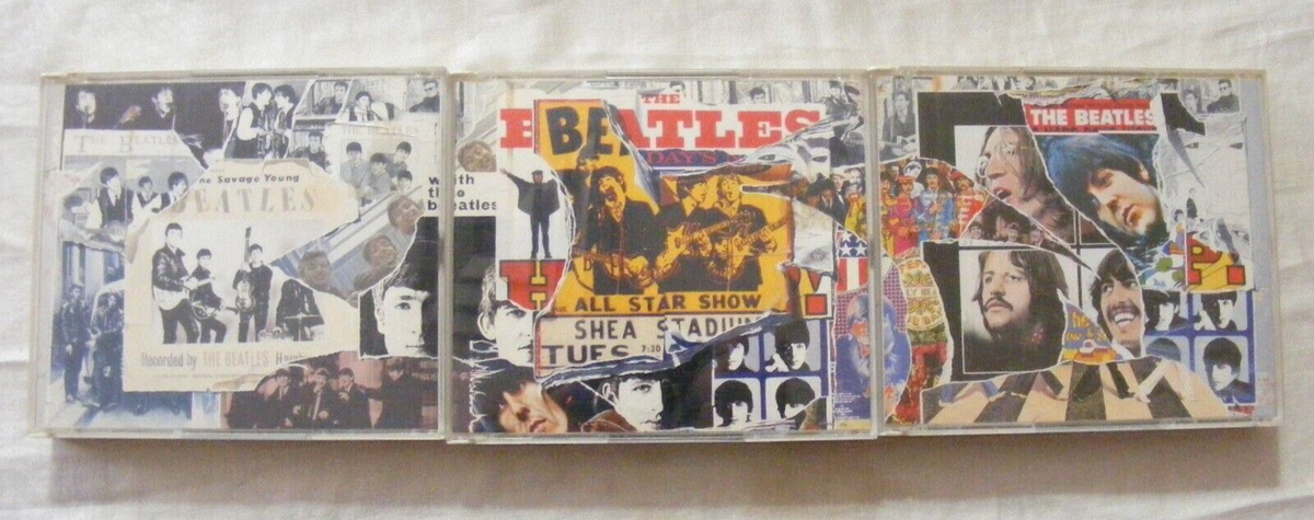 Vintage 1996 The Beatles Anthology CD Set Lot of 3 (1,2,3) 4