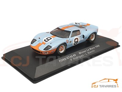 ALTAYA FORD GT40 #9 P RODRIGUEZ - L BIANCHI WINNER LE MANS 1968 1 ALTAYA FORD GT40 #9 P RODRIGUEZ - L BIANCHI WINNER LE MANS 1968 1