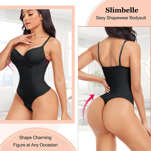 Tummy Control Fajas Colombianas Reductoras Levanta Cola Post Surgery Body Shaper - Picture 11 of 28