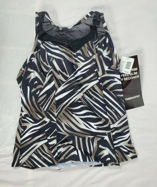 trimshaper control tankini swimsuit top