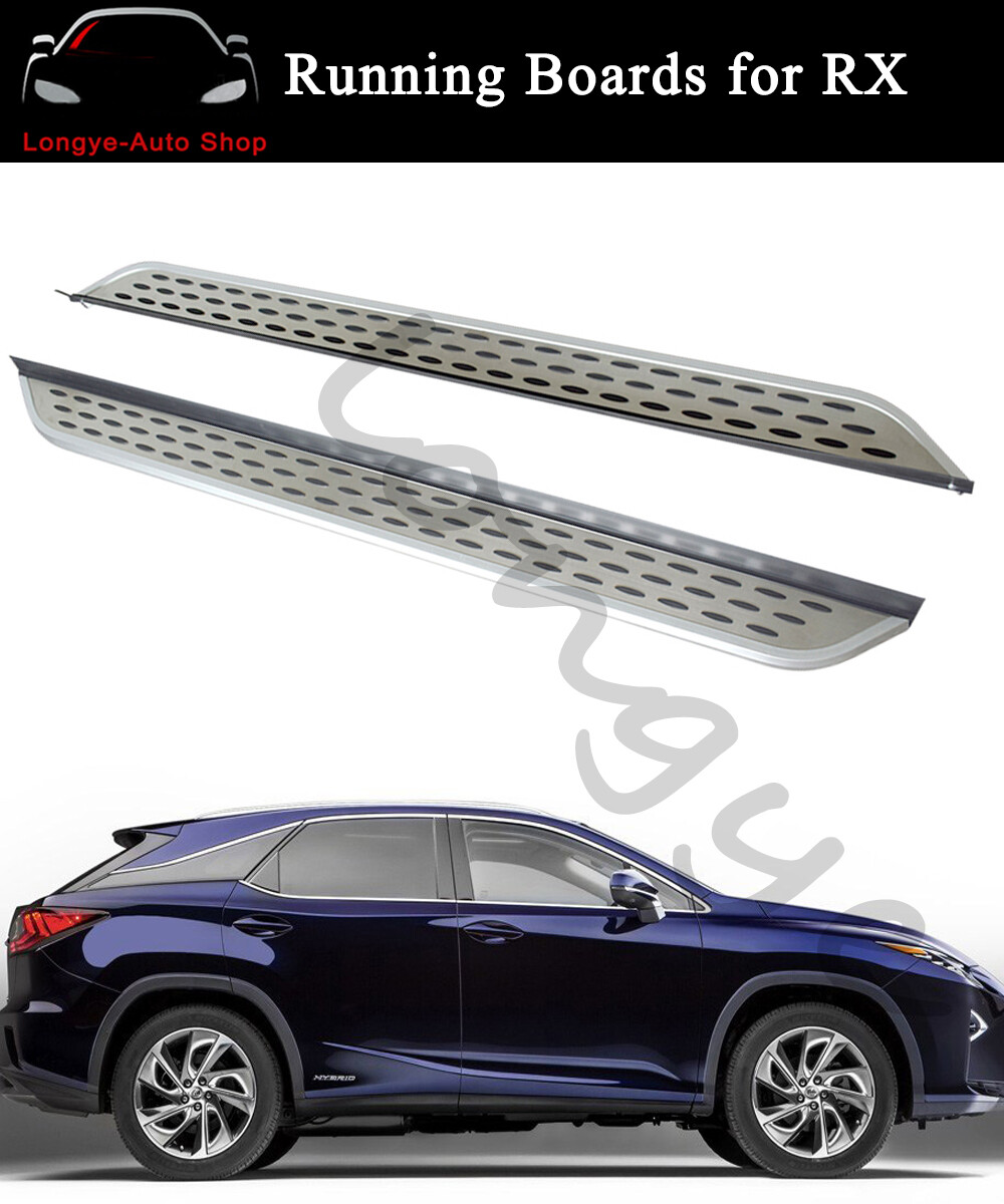 Running Boards fits for Lexus RX RX350 RX450h 20172023 Side Step Nerf Bars eBay