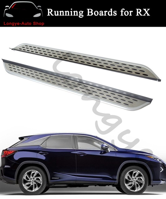 Running Boards fits for Lexus RX RX350 RX450h 20172020 Side Step Nerf Bars eBay