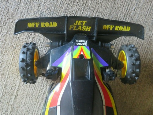 Radio Shack Off Road Jet Flash Buggy Turbo 2 Channel 27MHz - No Remote UNTESTED - Picture 11 of 12