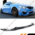 For 2015-19 BMW F80 M3 F82 F83 M4 V Style Carbon Fiber Front Bumper Lip Splitter