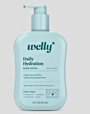 Welly Daily Hydration Moisturizing Hyaluronic Acid  Body Lotion - DISCONTINUED