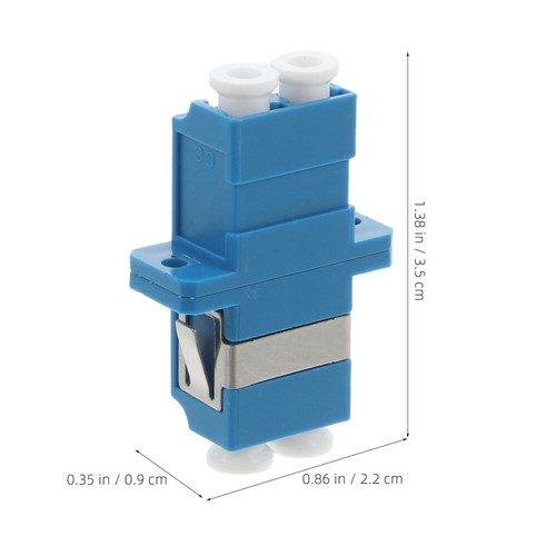 5 Pcs Fiber Optic Adapter Optical Connectors Coupler Cable Kit - Afbeelding 2 van 12