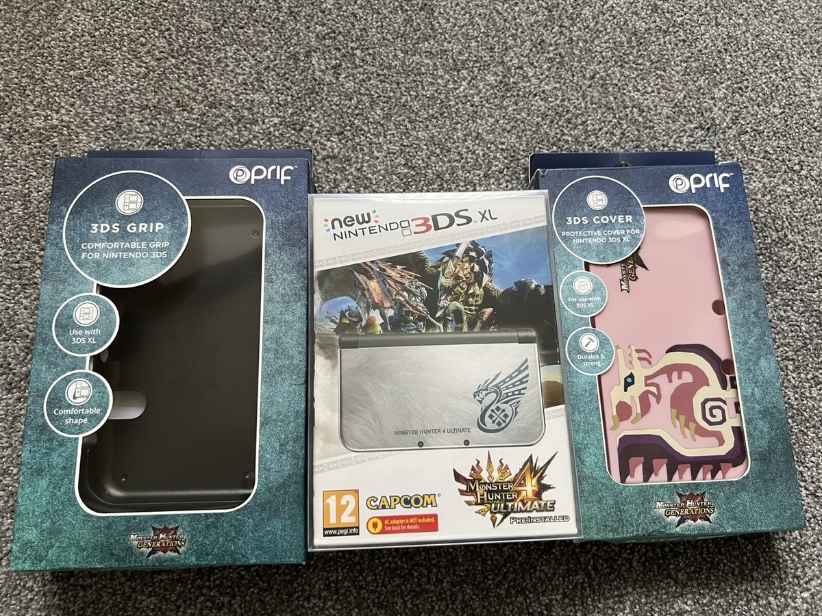 New Nintendo 3DS XL Monster Hunter Limited Edition Rare