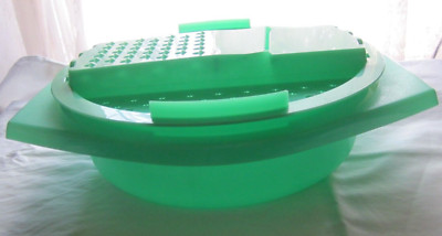 Tupperware Food Grater for Cheese & Vegetables #786-2 Jadiete ~2 Pc Set ~ No Lid