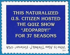 USA Sc. 5907 (F) Alex Trebek 2024 MNH single