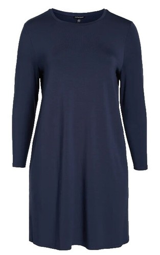 NEW Eileen Fisher Fine Jersey Tiered Dress In PICANTE size XL | eBay NEW Eileen Fisher Fine Jersey Tiered Dress In PICANTE size XL | eBay