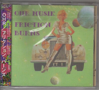 OHR MUSIC - FRICTION BURNS CD JAPANESE IMPORT OBI