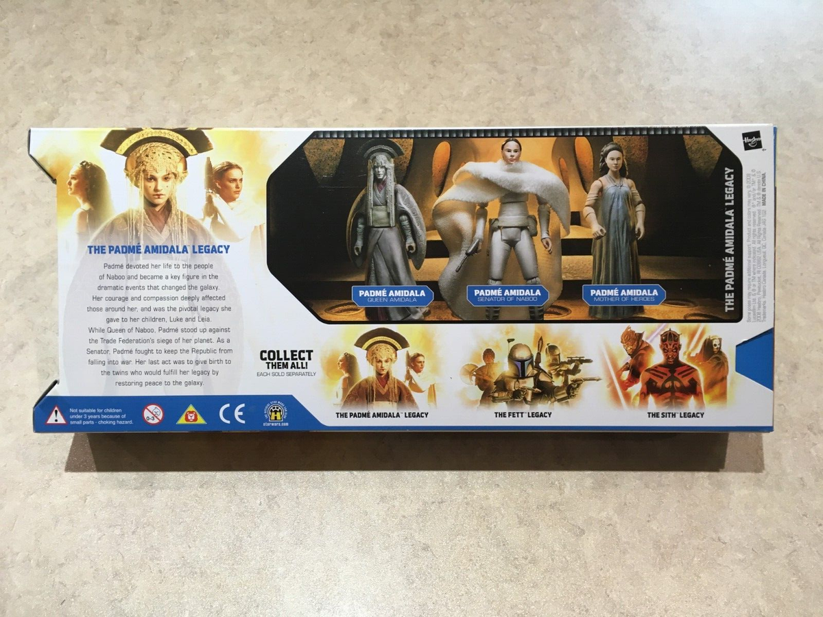 Star Wars The Padme Amidala Legacy Collection Evolutions 3-Pack