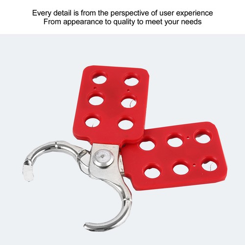 10 Stück Lockout Hasp 38 mm Verriegelung Haspel für chemische Schrank - Bild 9 von 15