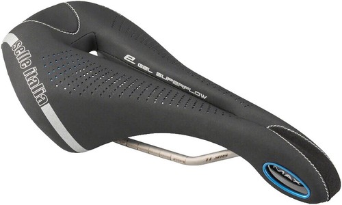 selle italia flite 1991年製 Selle Italia Flite Titanium Gel Embroidered Saddle Vintage MTB
