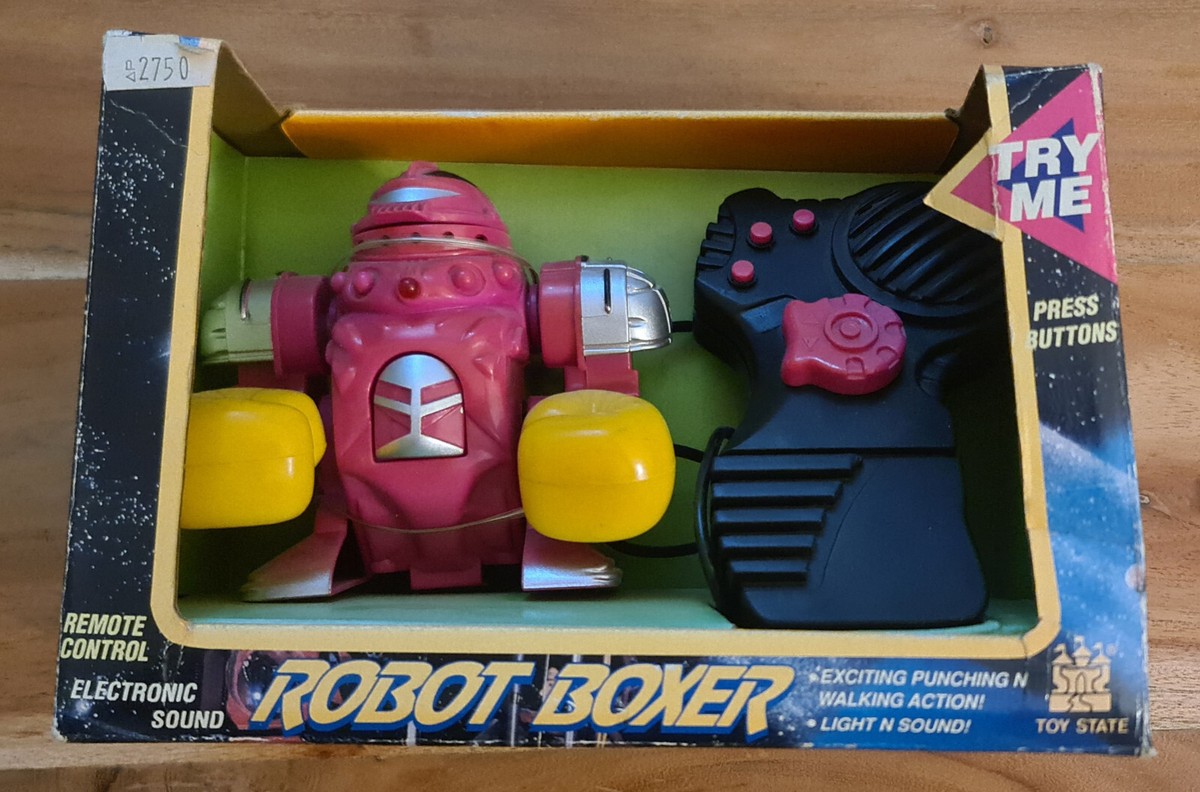 Remote Control Boxer Robot Toys Boxer Interactive Robot Toy Black