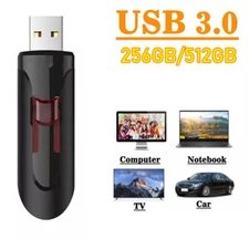 USB 2.0 Memory Stick Flash Thumb Pen Drive PC/Car/16GB 32GB 64GB 128GB 256GB LOT
