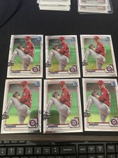 Lot Of (6) 2020 Bowman Chrome Prospects II #BCP-24 Mason Denaburg -  Nationals