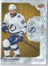 19/20 UD ENGRAINED NIKITA KUCHEROV #15 BASE OAK TAMPA BAY LIGHTNING /299