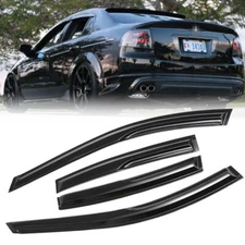 For 2004-2008 Acura TL Sedan Mugen Style Window Visor Vent Rain Guards Deflector