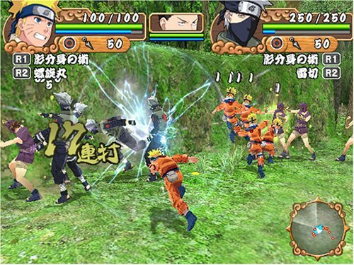KONOHA VINTAGE USED PS2 PlayStation 2 NARUTO Konoha Spirits!! 91407 JAPAN IMPORT