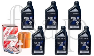 Genuine Lexus Oil Change Kit 2006 Lexus GS300 V6 3.0L 04152-YZZA5 SAE5w30
