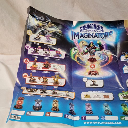 Skylanders Official Guides Lot of 2 w Imaginators Poster Superchargers/Trap Team - Picture 2 of 14