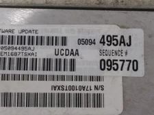 2007 RAM 1500 5.7L ENGINE CONTROL MODULE (ECM). PART NUMBER 5094355AF