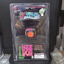 World's Smallest Nee-Doh Groovy Glob Squeeze Ball, Orange