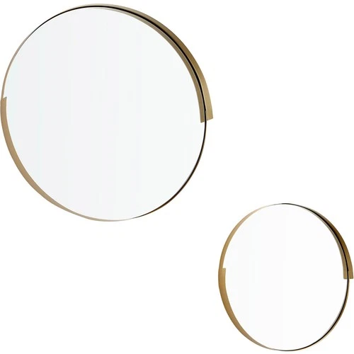 Cyan Design 10515 Gilded Band 23 inch Gold Wall Mirror, Large - Picture 2 of 3