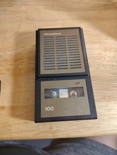 VTG Dictaphone Dictamite Model D-100 Cassette Voice Recorder READ