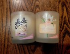 2 x Glade Angel Whispers Made with Essential Oils 4 oz Scented Candle - RARE!!!!