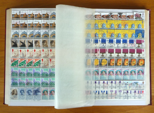 Stock Book Stamp Album Containing GB Commemorative Stamps 16 Pages-32 Sides - 第 12/20 張圖片