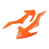Ufo Tankspoiler RAD Covers Passend FüR KTM85 18- Flo/Org Orange