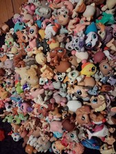 Littlest Pet Shop LPS Random Lot Of 10 Figures (G1/2/7) Inc. Main 5s