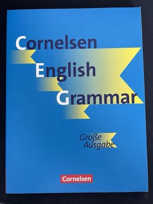 Cornelsen English Grammar Große Ausgabe Grammatikbuch Englisch Deutsch