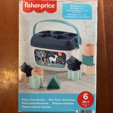 Fisher Price Baby's First Blocks To Sort 10 Blocks