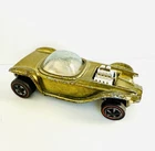 Hot Wheels Redline 1968 Beatnik Bandit US Olive w White Interior Original Car