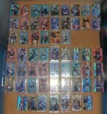 Genshin Impact Wafer Card Vol.1 2 Full Complete 58 Set