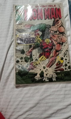 The Invincible Iron Man 6 Marvel Comics The Crusher app Silver Age 1968