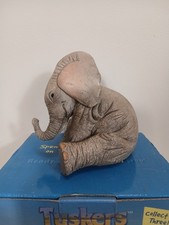 Tuskers - 'Ready....' Elephant Figurine Ornament  