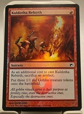 Mtg 🌟 FOIL 🌟 Kuldotha Rebirth Scars of Mirrodin Foil MT/NM Magic The Gathering