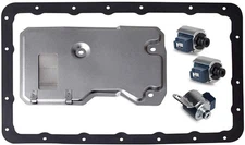 A340E/F/H Transmission Shift Solenoid + Lock-Up/TCC Solenoid with Filter Gask...