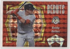 2021 Panini Mosaic Debuts Reactive Yellow Prizm 64/99 Bobby Dalbec #PD18 0l6z