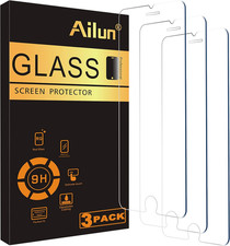 Screen Protector for Apple Iphone 8,7,6S,6 4.7-Inch 3Pack, 2.5D Edge Tempered