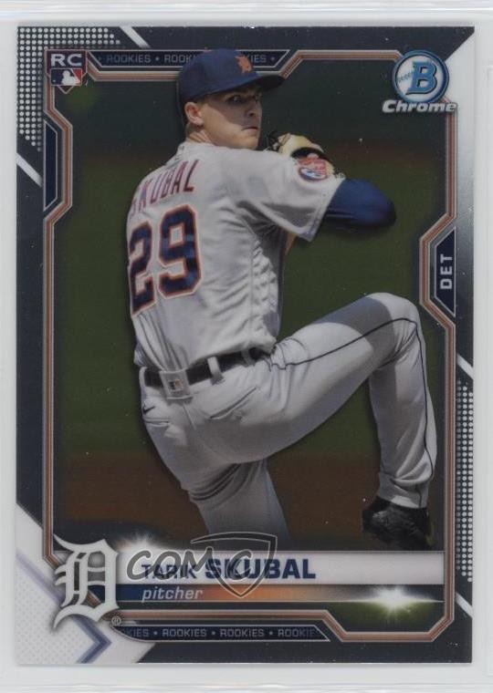 2021 Bowman Chrome Tarik Skubal #28 2l4