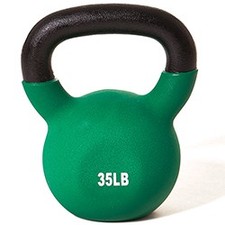 Champion Barbell  Vinyl Coated Kettlebell 35lb 