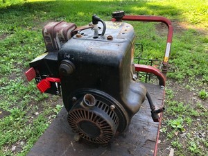 Tecumseh HMSK80 155545T 8HP Horizontal Shaft Snow Blower Engine Motor **SEE DESC