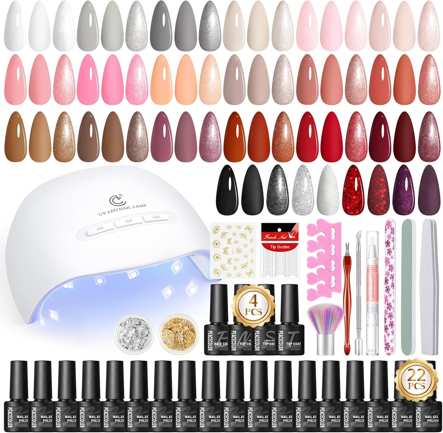 Kit ongle gel UV complet pour réussir votre manucure entre amies avant les vacances